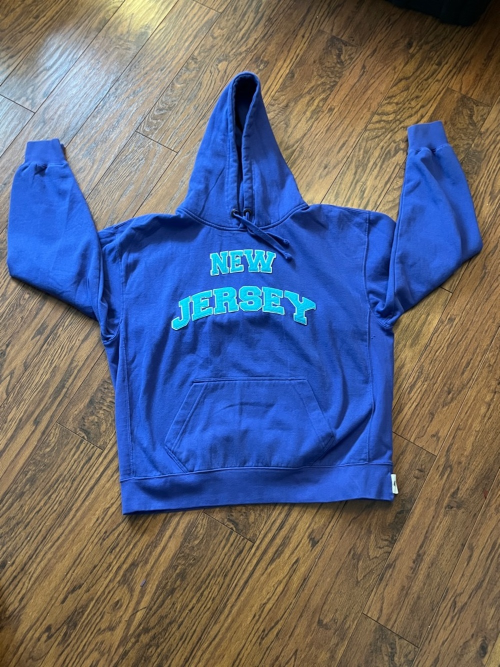 New Jersey Blue/Purple Pullover Hoodie Sweatshirt